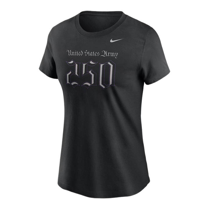 Nike Nike T Shirts Women's Black Crew Neck Moderate