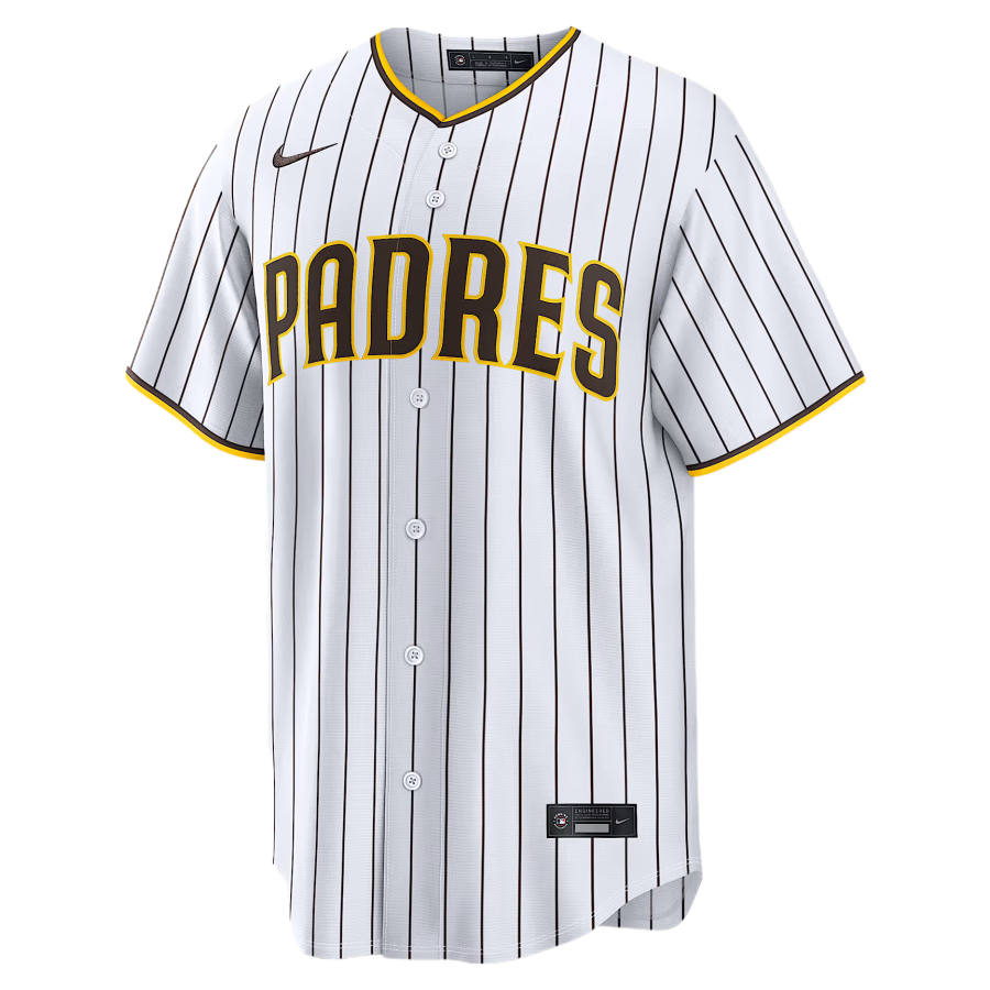 Nike Nike San Diego Padres Sportswear Men's White V Neck Moderate