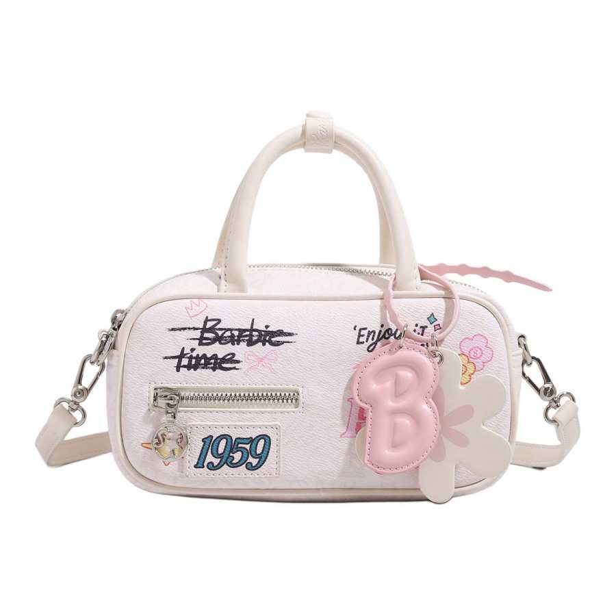 Barbie Handbags Ecru Charm Included