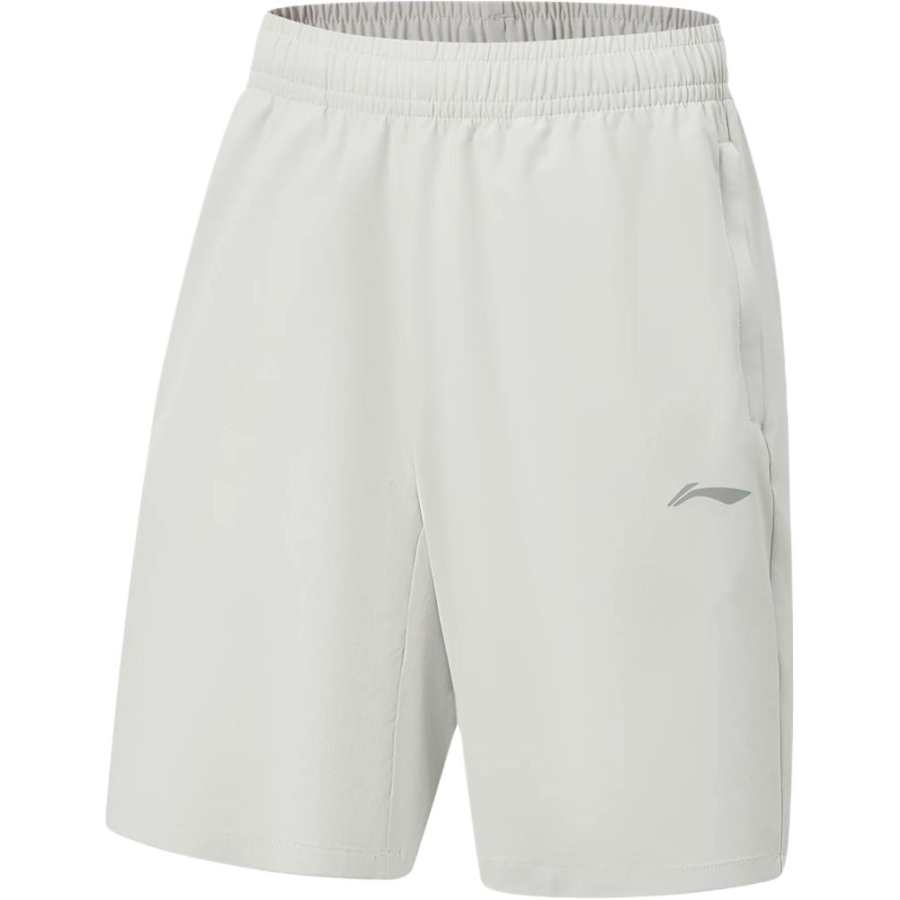 Li-Ning Li Ning Fitness Series Sports Shorts Men's Crystal Gray Moderate