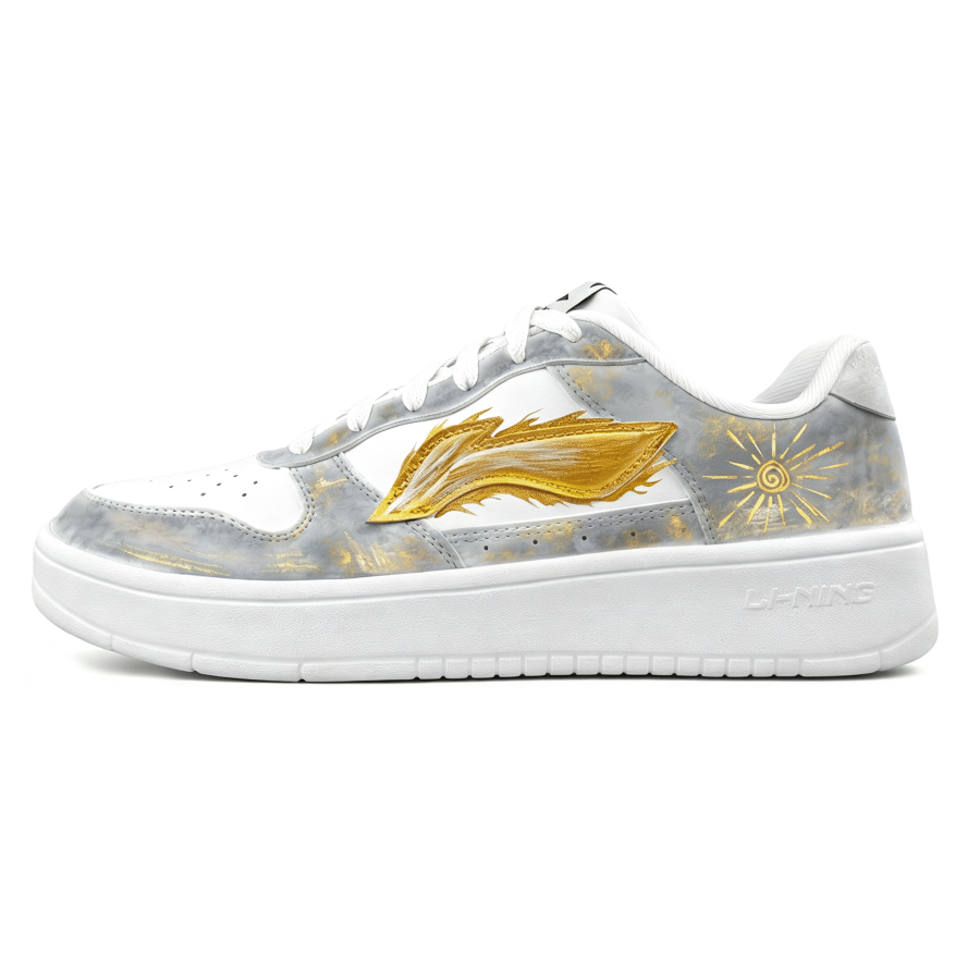 Li-Ning Li Ning Floating Boat Skateboard Shoes Unisex Low Top Gray