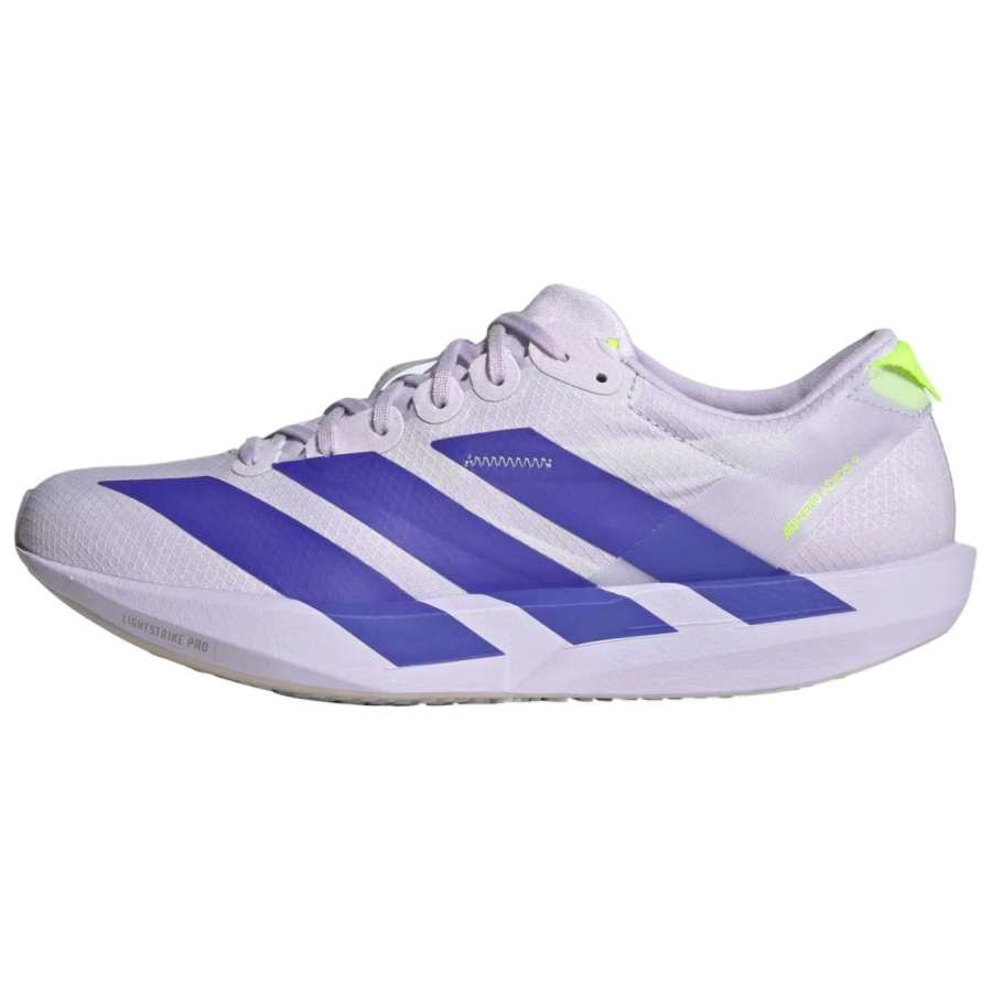 Adidas Adidas Adizero Adios 9 Running Shoes Women's Low Top Purple/Sun Purple/Signal Green