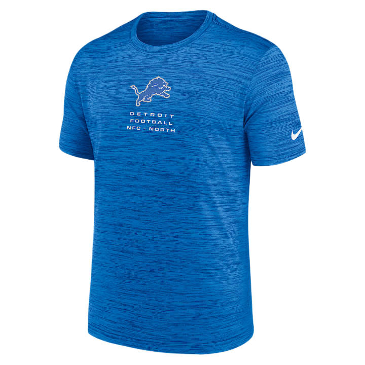 Nike Nike Dri Fit T Shirts Men's Blue Crew Neck Moderate