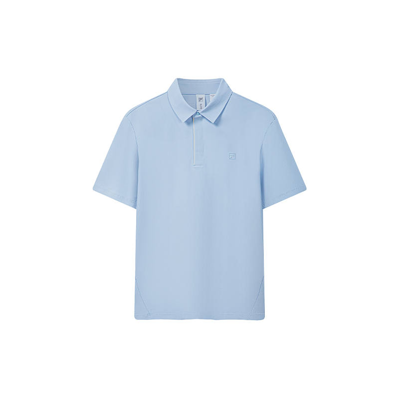 FILA Polo Shirts Men's Kentucky Blue Polo Collar Moderate Straight Fit