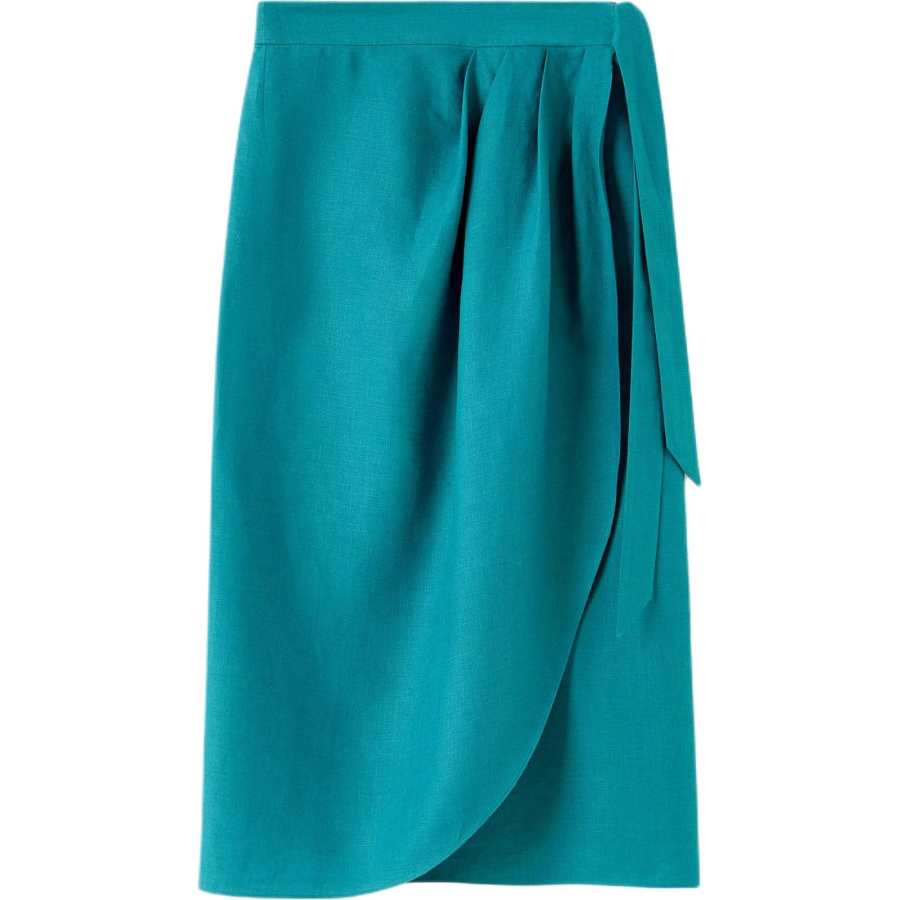 Loro Piana Casual Long Skirts Women's Gray Green Moderate Midi Skirt Other