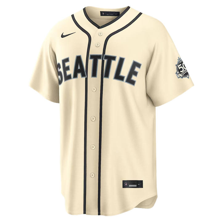 Nike Nike X MLB Sportswear Men's Cream Crew Neck Moderate