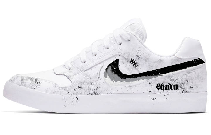 Nike Nike SB Delta Skateboard Shoes Unisex Low Top Gray/Black/White