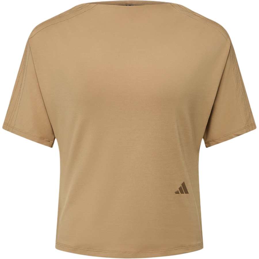 Adidas Adidas T Shirts Women's Yellow Cardboard Moderate
