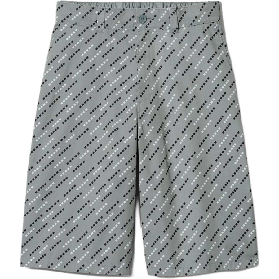 UNIQLO Francesco Risso Casual Shorts Unisex Asphalt Gray Moderate
