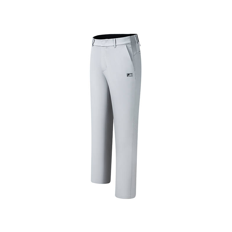 FILA Golf Casual Pants Men's Mountain Shadow Gray Moderate Straight Fit Pants