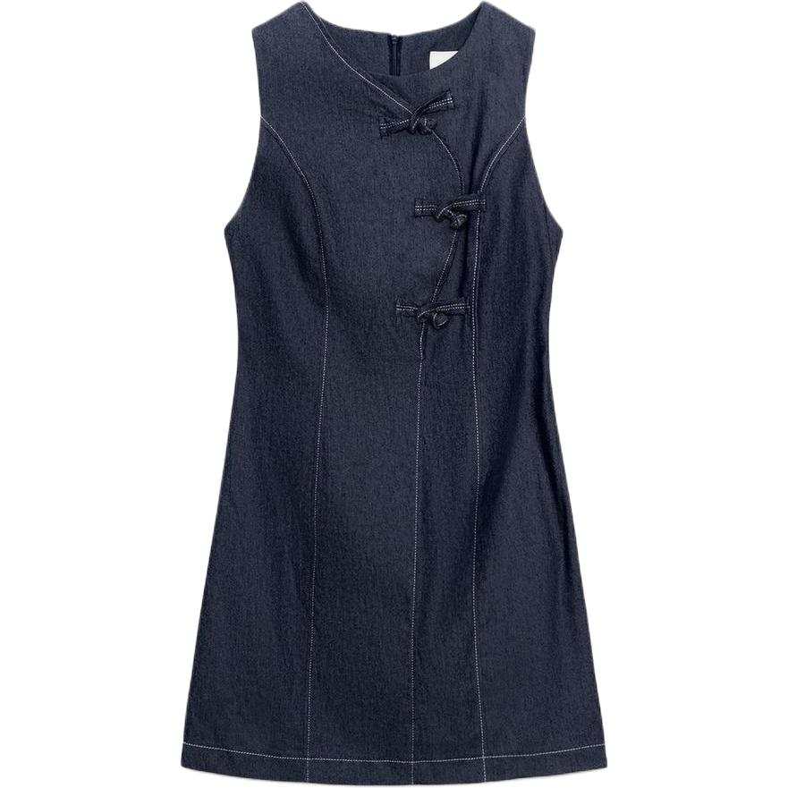 ZARA Sleeveless Dresses Women's Indigo Moderate