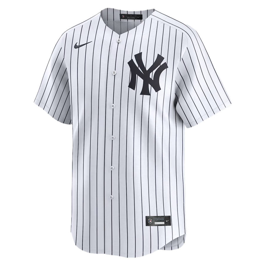 Nike Nike New York Yankees Sportswear Men's White V Neck Moderate