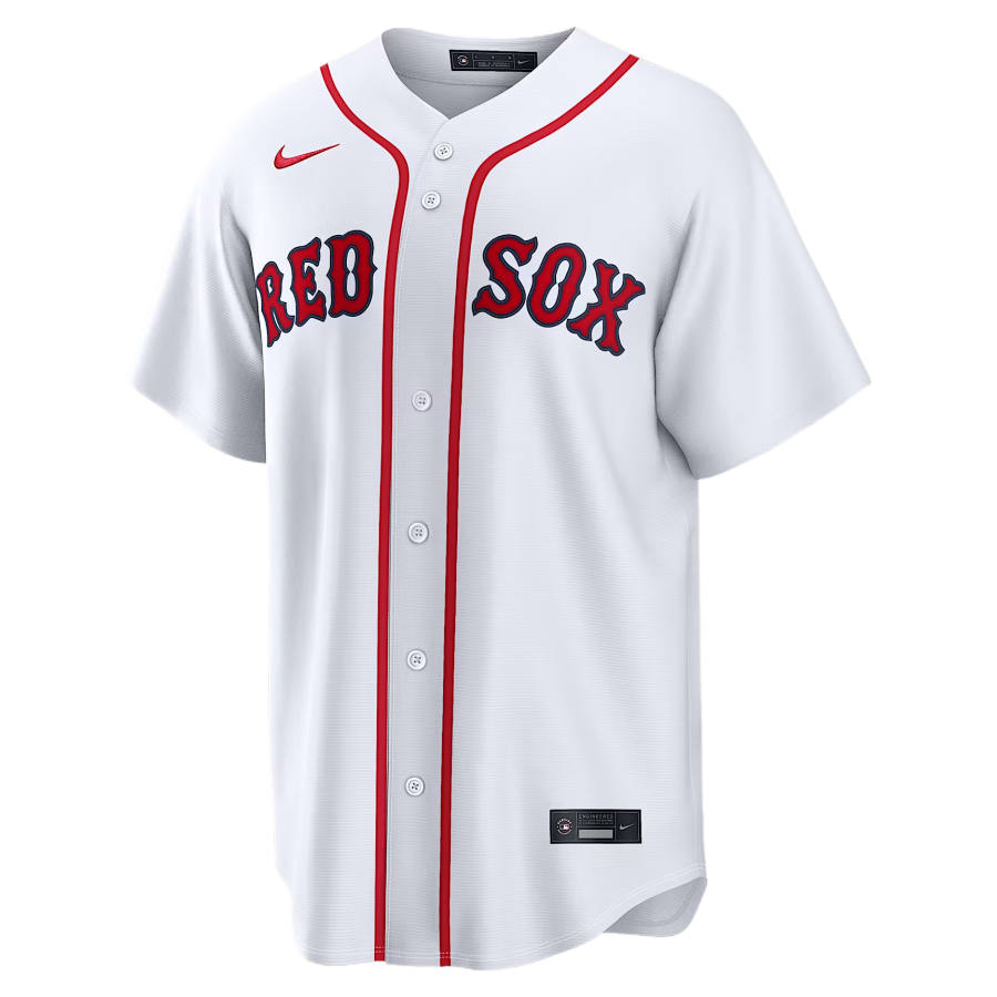 Nike Nike Boston Red Sox Sportswear Men's White V Neck Moderate
