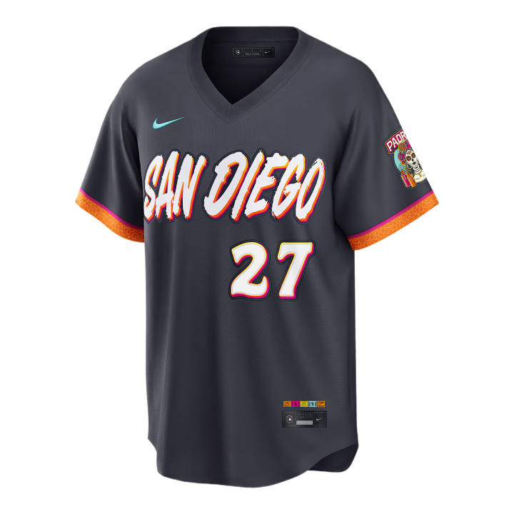 Nike Nike X MLB Sportswear Men's Black V Neck Moderate