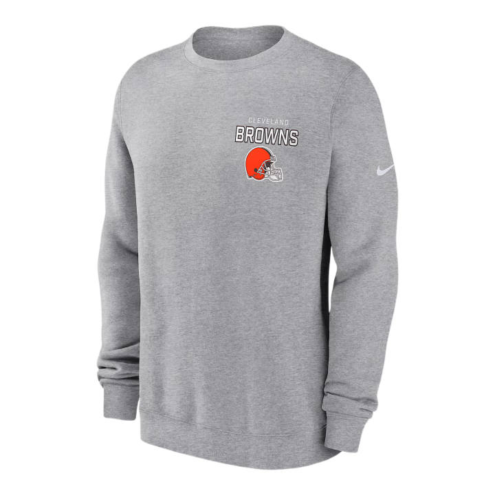 Nike Nike Sweatshirts Men's Gray Heather Crew Neck Moderate