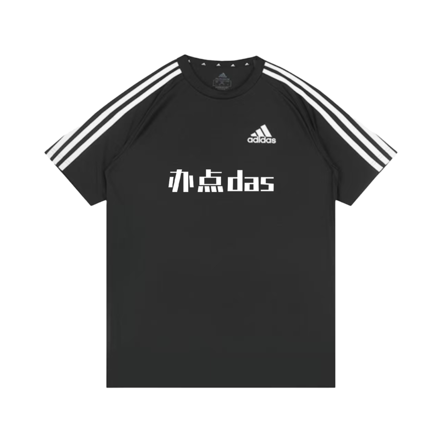 Adidas Adidas Football T Shirts Unisex Black Crew Neck Moderate