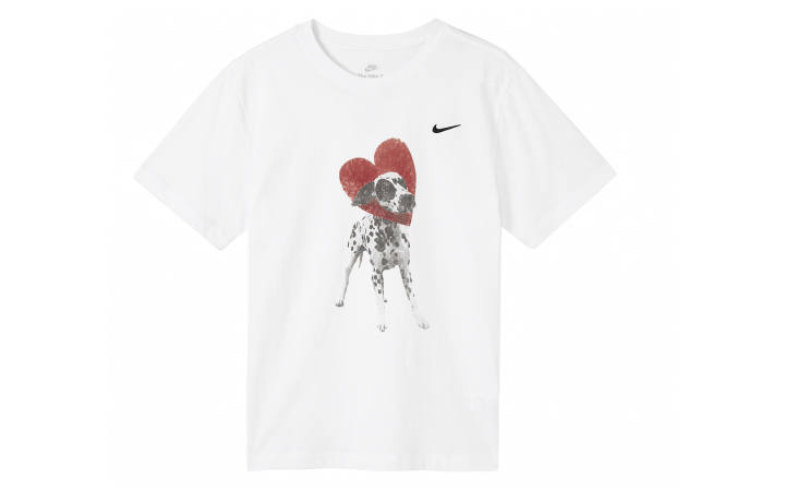 Nike Nike Sportswear T Shirts Men's White Crew Neck Moderate