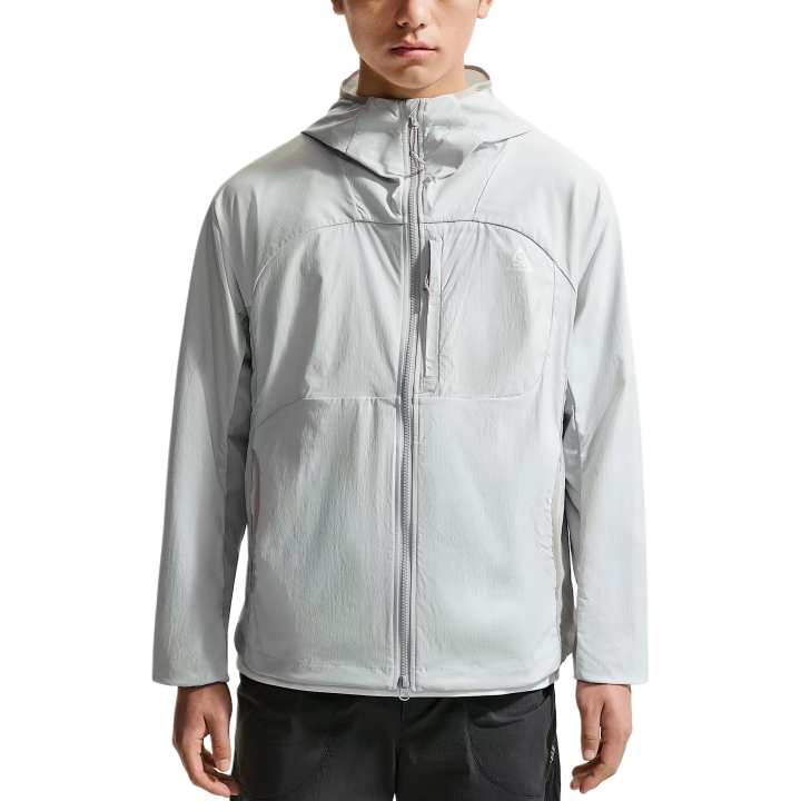 Nike Nike Jackets Men's Dust Photon/Mist Gray/University Gray/Mountain White Hooded Non Detachable Moderate Other