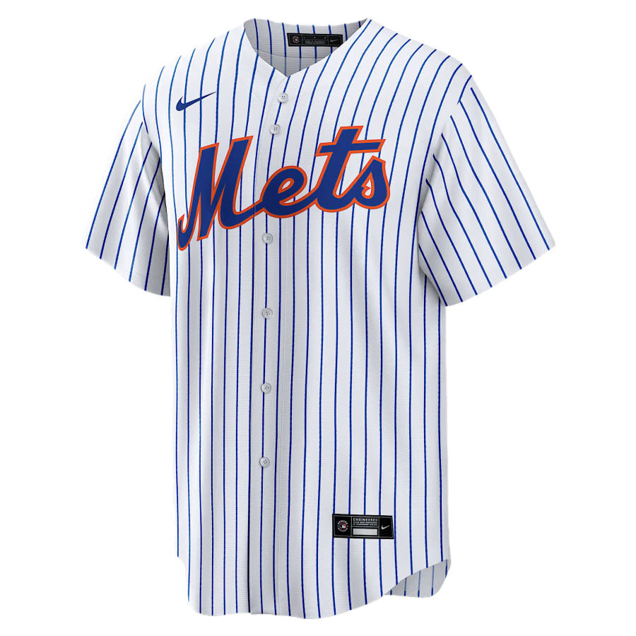 Nike Nike New York Mets Sportswear Men's White V Neck Moderate
