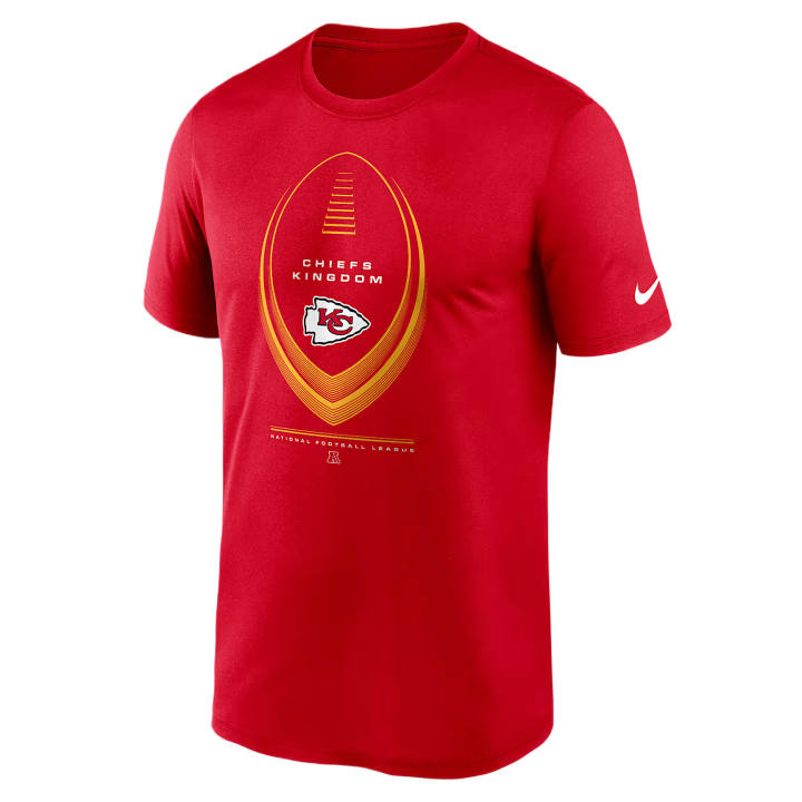 Nike Nike T Shirts Men's Red Crew Neck Moderate
