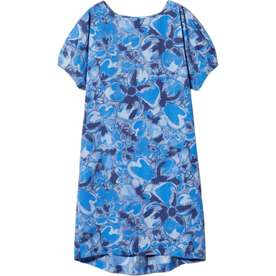 UNIQLO Francesco Risso Short Sleeved Dresses Women's Dark Blue Moderate