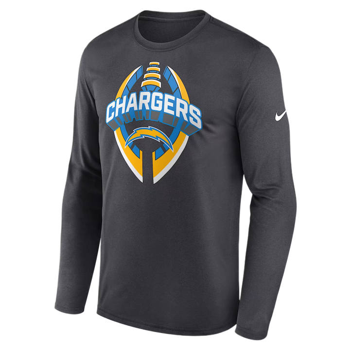 Nike Nike T Shirts Men's Anthracite Crew Neck Moderate