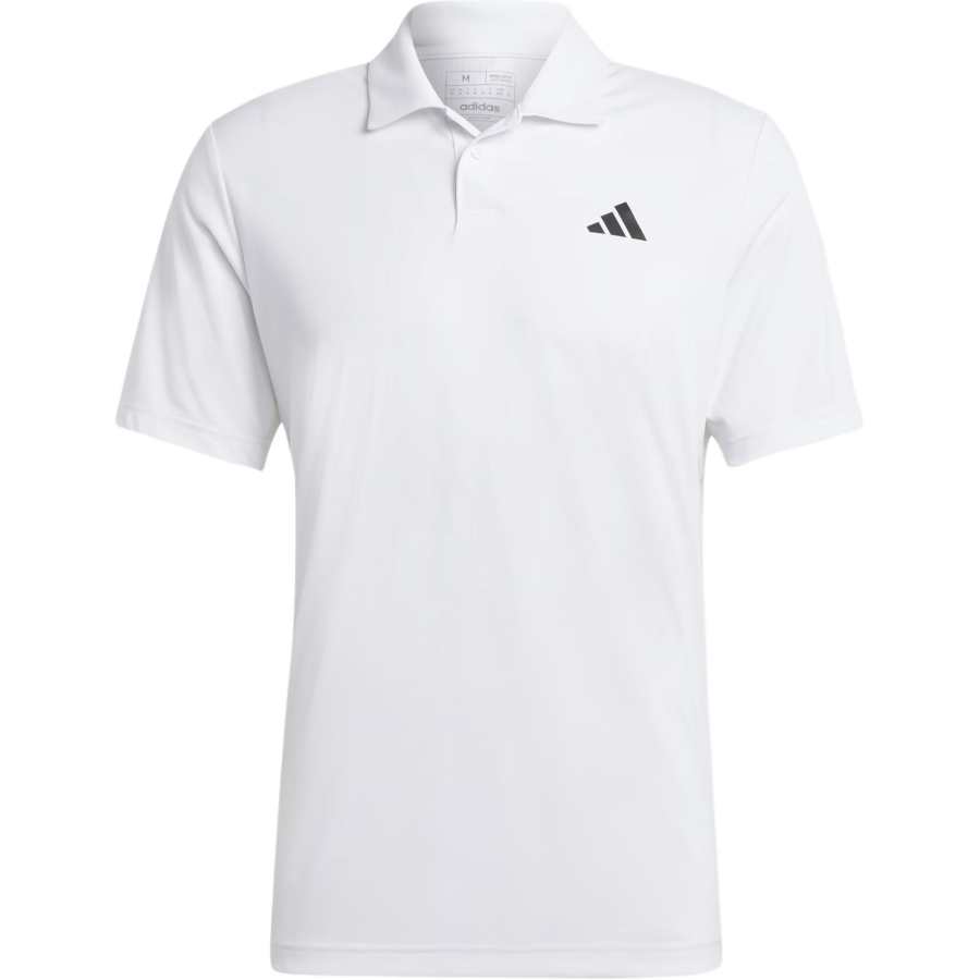 Adidas Adidas Tennis Polo Shirts Men's White Polo Collar Moderate Other