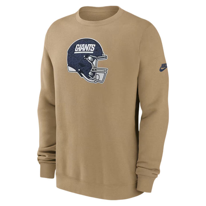 Nike Nike Sweatshirts Men's Tan/Beige Crew Neck Moderate Straight Fit
