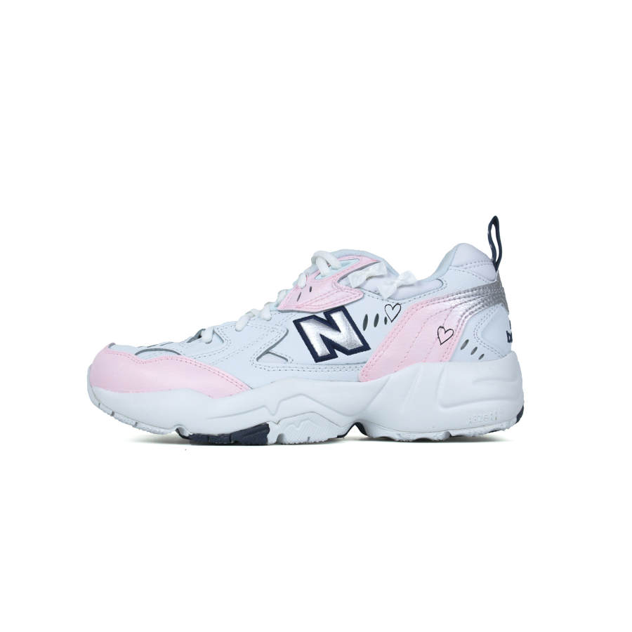 New Balance New Balance NB 608 Casual Shoes Women's Low Top White/Pink/Silver