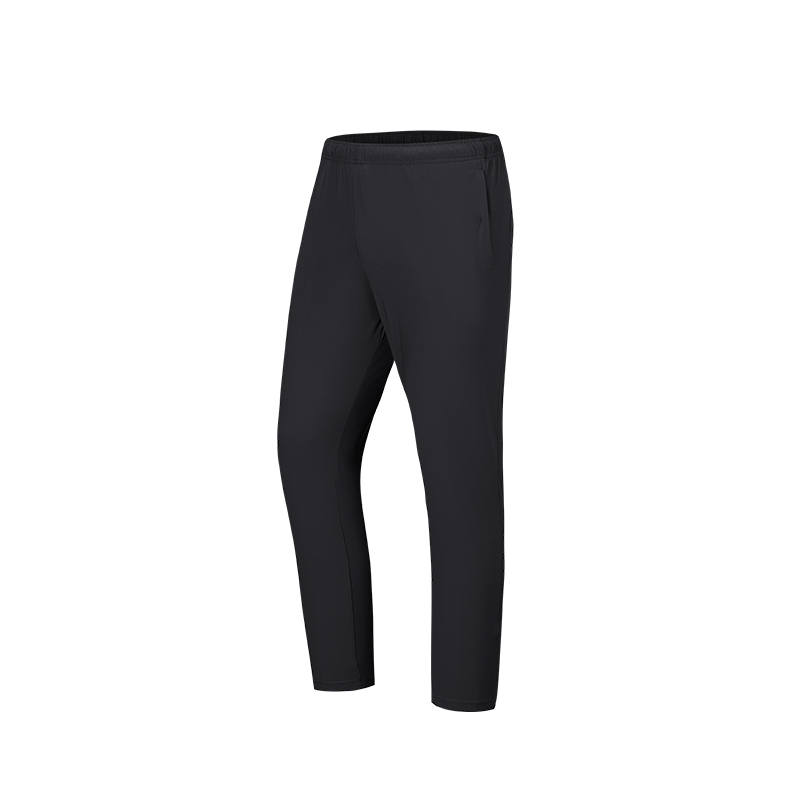 ANTA Variety Training Collection Sports Pants Men's Black Moderate Straight Fit Pants