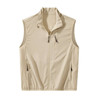 Sugarfunk Vests Men's Stand Collar Thin