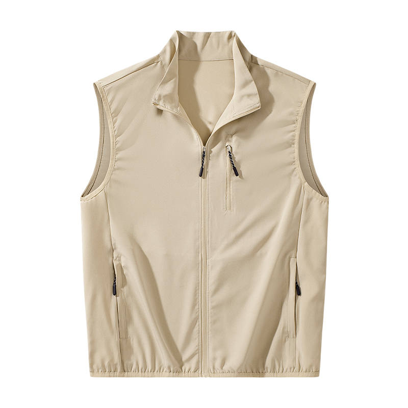 Sugarfunk Sugarfunk Vests Men's Stand Collar Thin