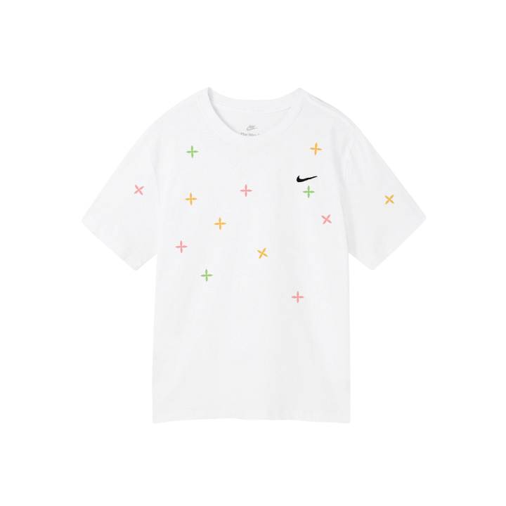 Nike Nike Sportswear T Shirts Unisex White Crew Neck Moderate