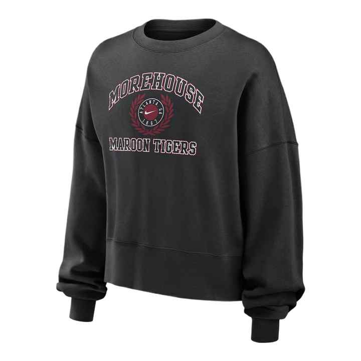 Nike Nike Sweatshirts Women's Black Crew Neck Moderate