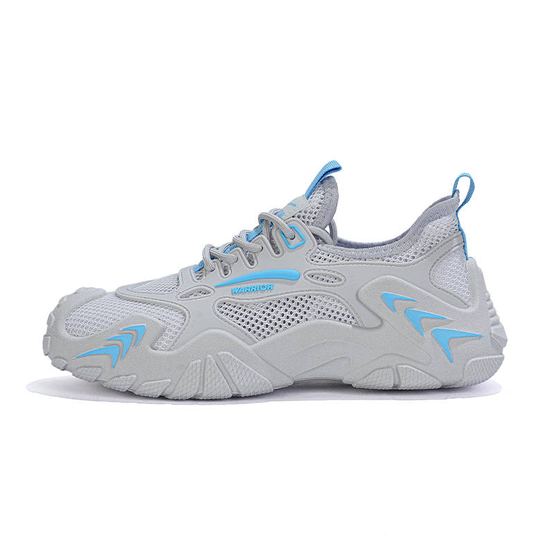 WARRIOR WARRIOR Casual Shoes Men's Low Top Gray Blue