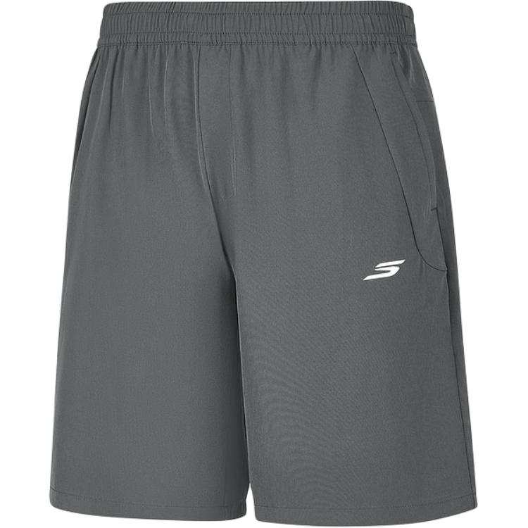 Skechers Sports Shorts Men's Gray Moderate