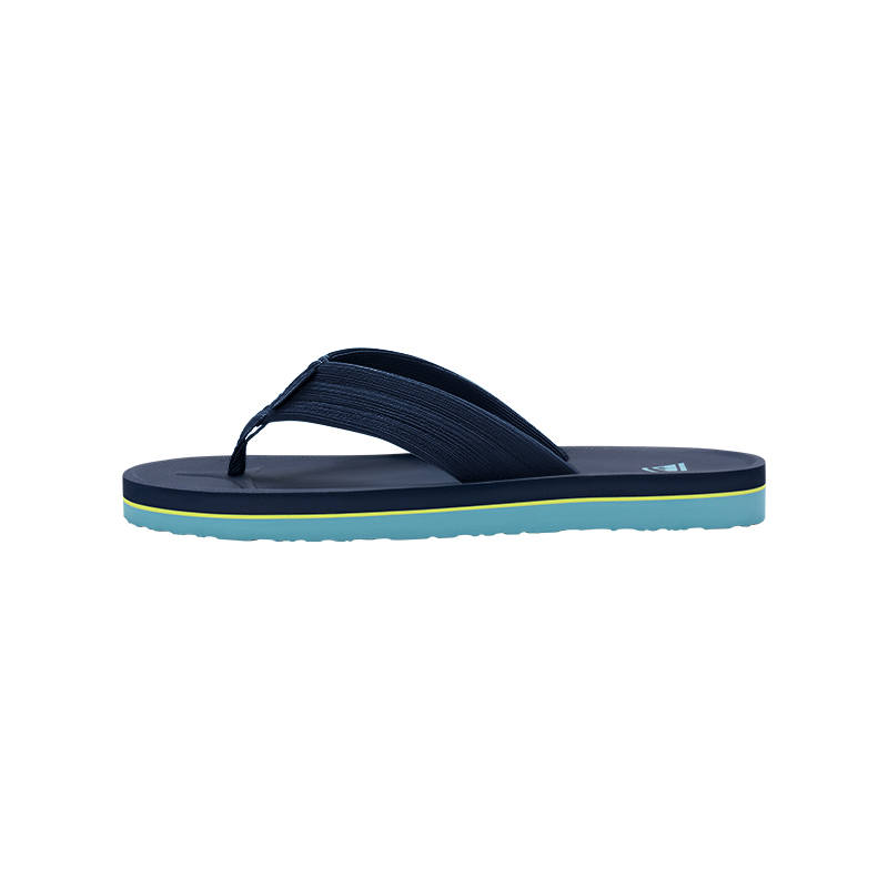 Quiksilver EVA Abrasion Resistant Slip Resistant Flip Flops Unisex Ocean Blue