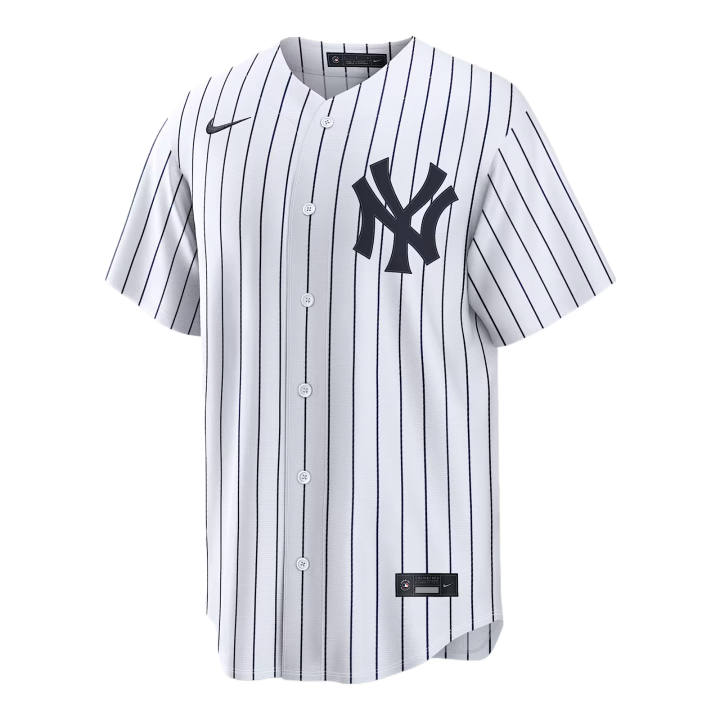Nike Nike Baseball Jerseys Men's White V Neck Moderate Straight Fit