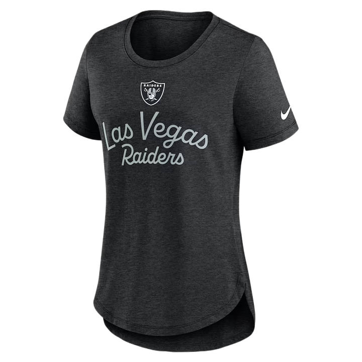 Nike Nike NFL T Shirts Women's Black Crew Neck Moderate