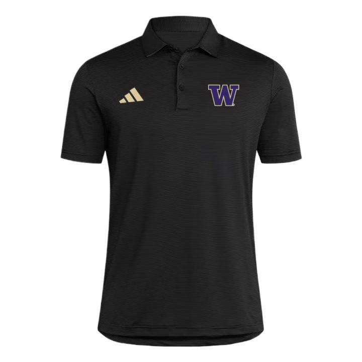 Adidas Adidas Ultimate365 Polo Shirts Men's Black/Team Power Red Lapel Moderate