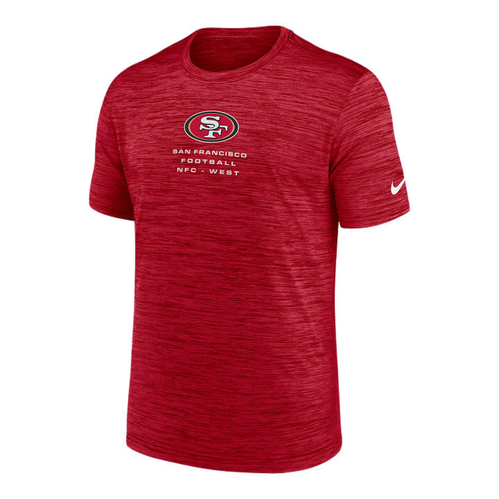 Nike Nike T Shirts Men's Red Crew Neck Moderate Straight Fit
