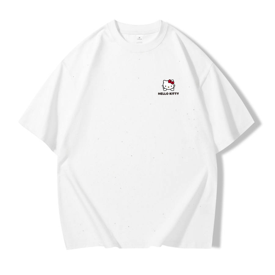 Sanrio T Shirts Women's Crew Neck Moderate Straight Fit