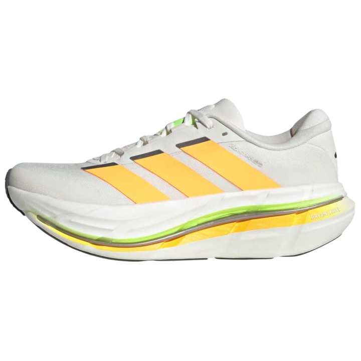Adidas Adidas ADISTAR BYD 2 Running Shoes Men's Low Top Cloud White/Bright Orange/Signal Green