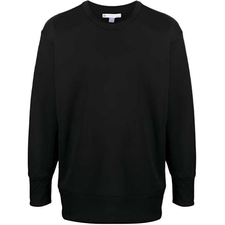 Y-3 Y 3 Sweatshirts Unisex Black Crew Neck Moderate