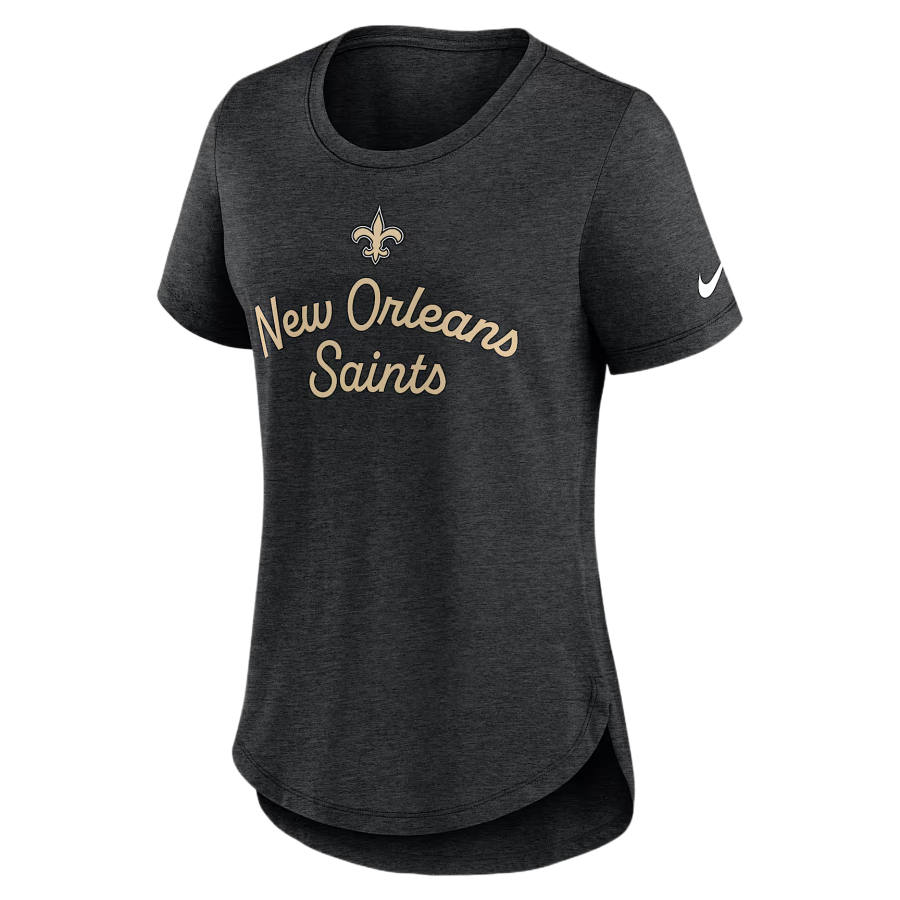 Nike Nike NFL T Shirts Women's Black Crew Neck Moderate