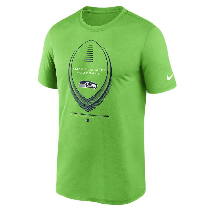 Nike Nike Soccer Jerseys Men's Neon Green Crew Neck Moderate