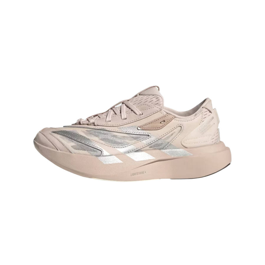 Adidas Adidas LIGHTBLAZE Running Shoes Women's Low Top Gray Purple Red/Metallic Silver/Wonder Taupe