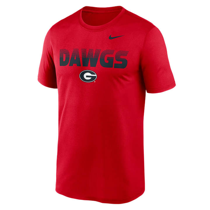 Nike Nike T Shirts Men's Red Crew Neck Moderate