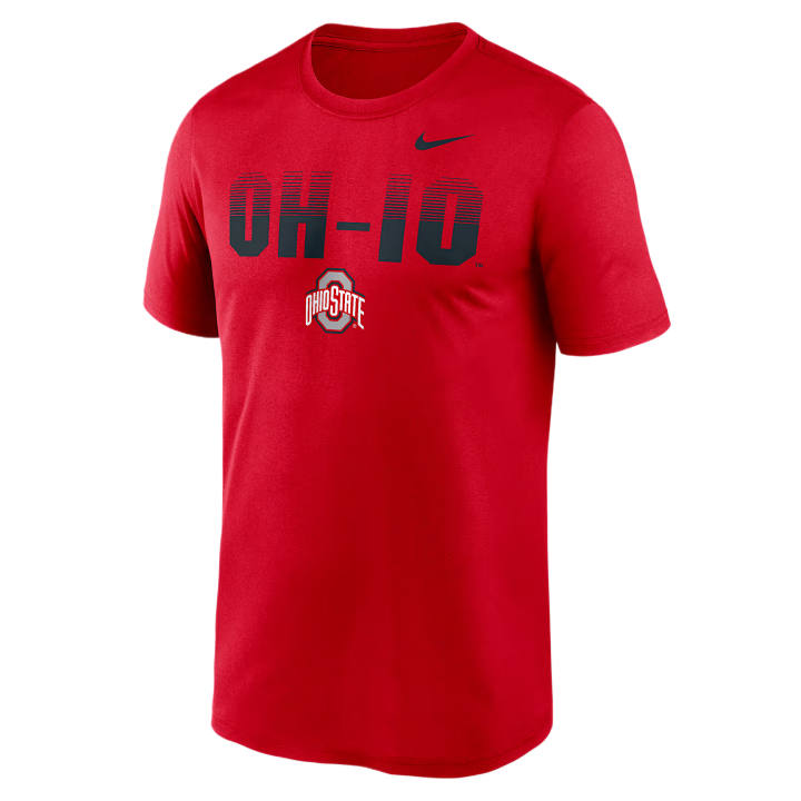 Nike Nike T Shirts Men's Red Crew Neck Moderate