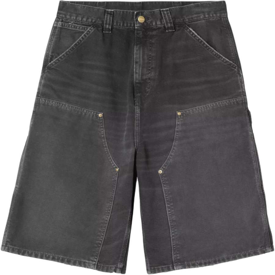 Carhartt WIP FW26 Denim Shorts Unisex Black Thickened